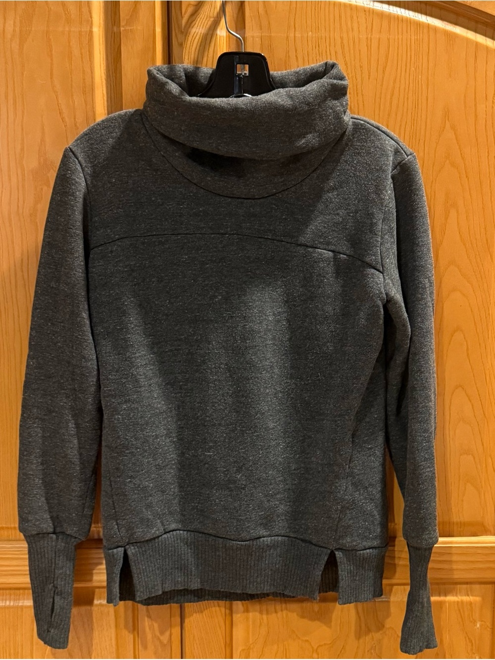 ALO Yoga Gray Mock Neck Pullover Sweatshirt Women’s Size XS